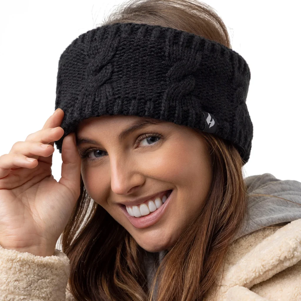 Ladies Alta Thermal Headband – Black