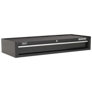 Sealey Superline Pro 1 Drawer Heavy Duty Mid Tool Chest Black