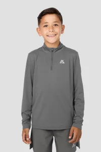 MONTIREX – Boys Delta 1/4 Zip – Grey – M/B – Boy’s 1/4 Zips