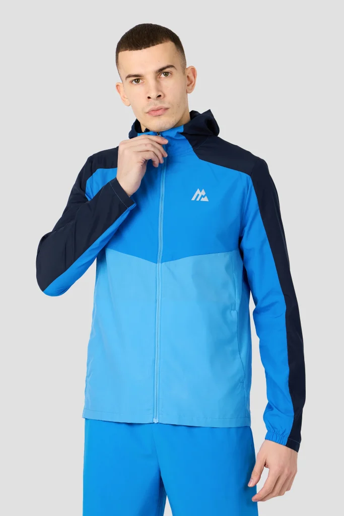 MONTIREX – Breeze 3.0 Windbreaker – Blue, Neon Blue, Bondi – S – Men’s Light Jackets