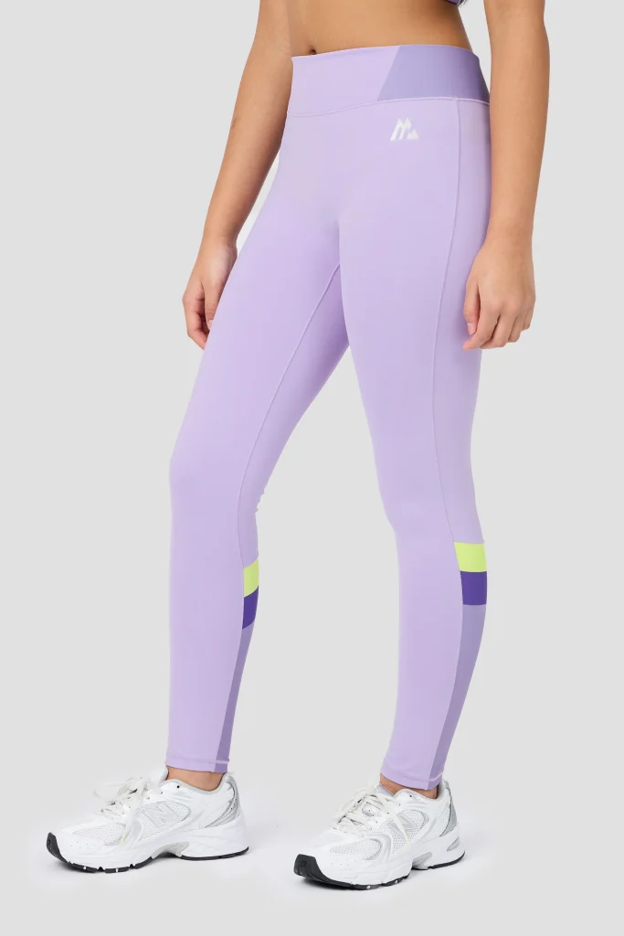Montirex – Girls Lumina Legging – Purple, Pink, Green – M/G – Girl’s Leggings