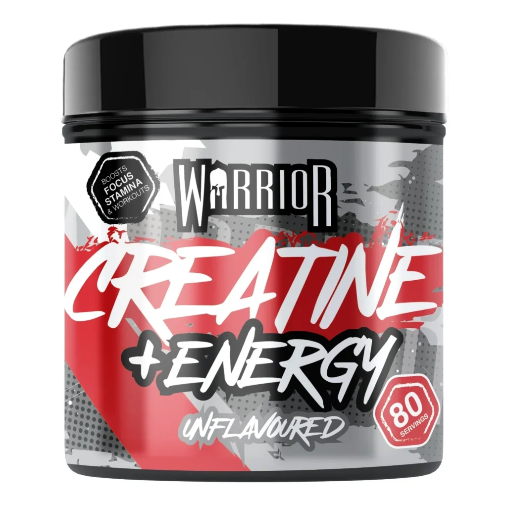Warrior Creatine Plus Energy – 80 Servings