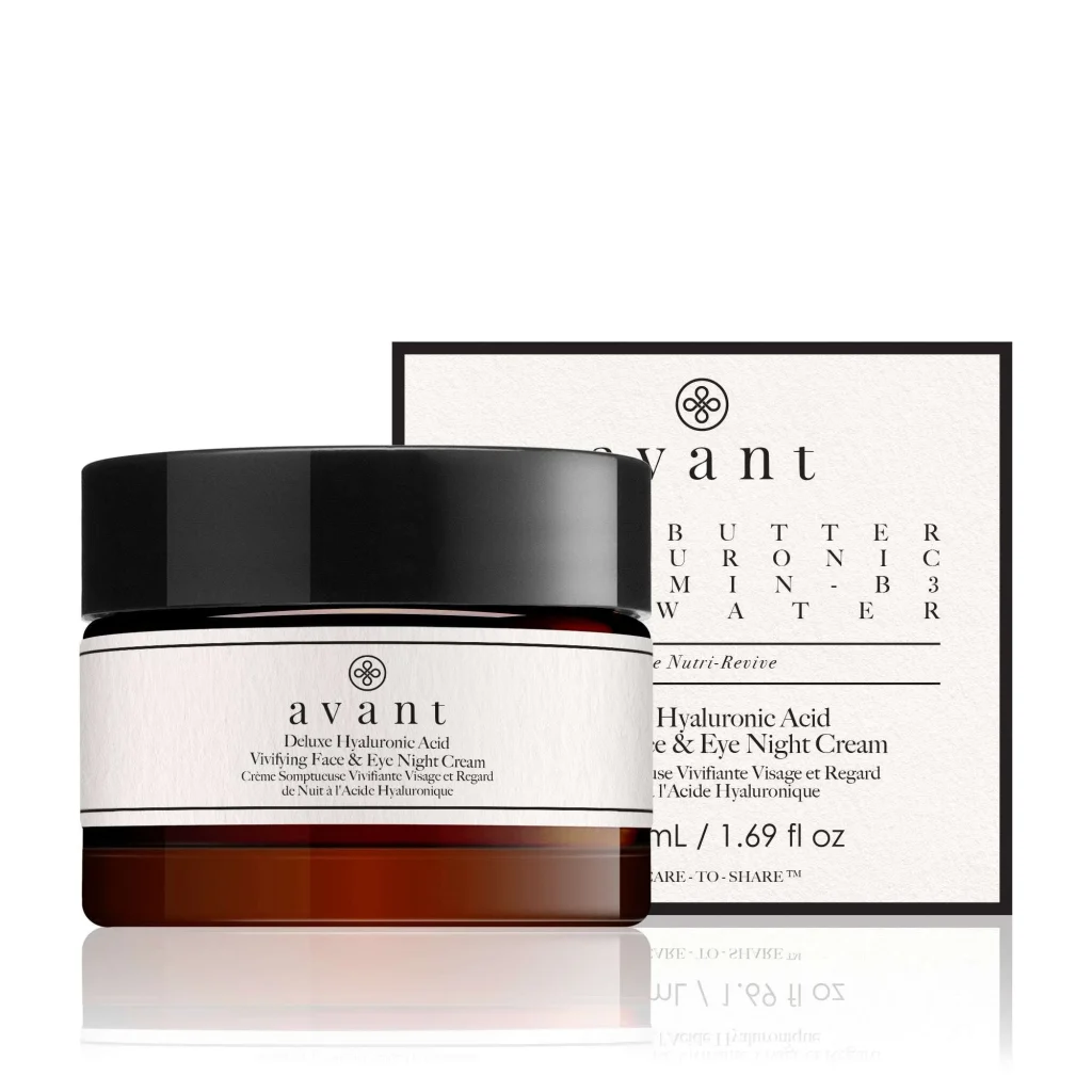 Deluxe Hyaluronic Acid Vivifying Face & Eye Night Cream | Packaging: Original Pack