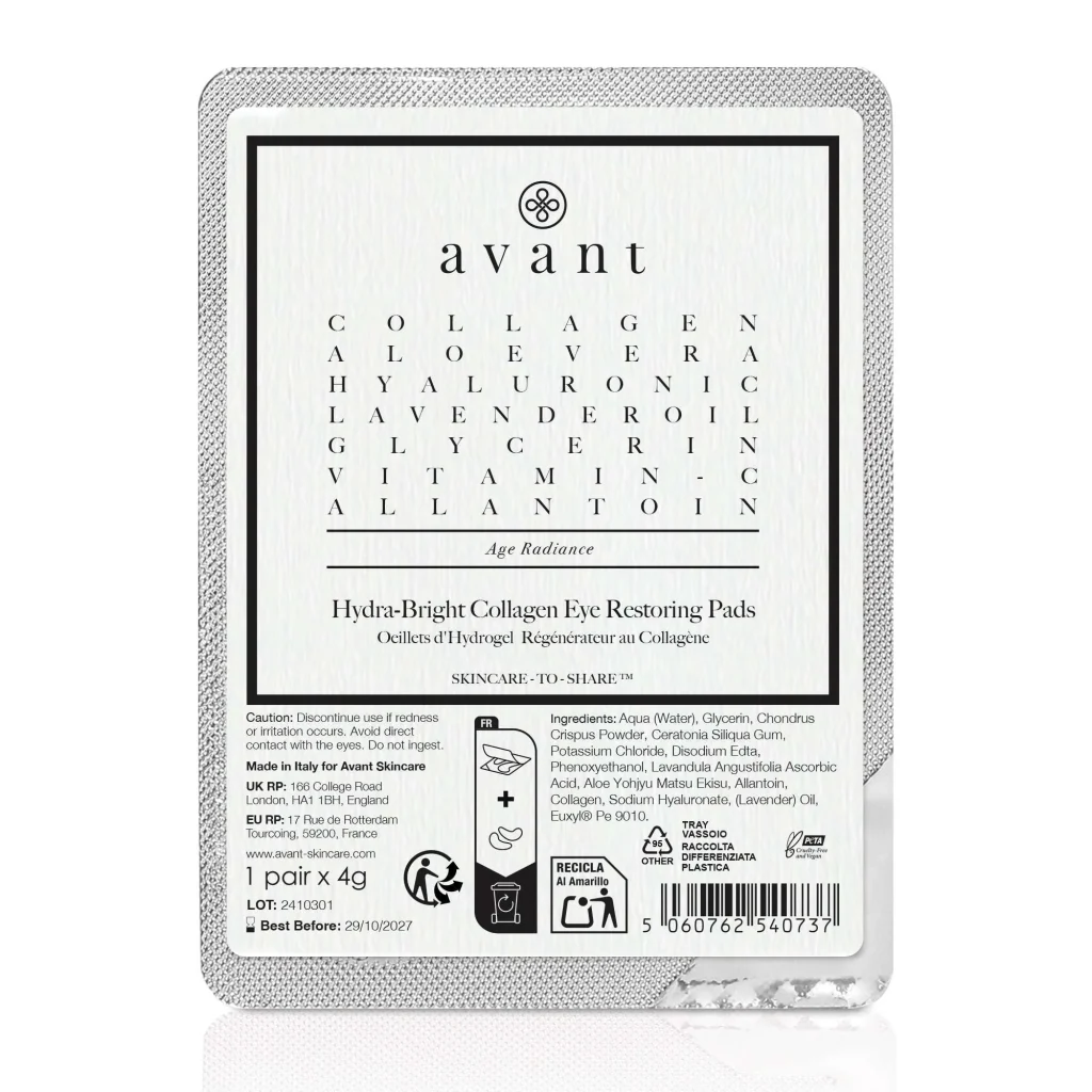Hydra-Bright Collagen Eye Restoring Pads | Packaging: Single Pack