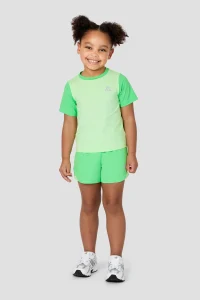 MONTIREX – Infant Girls Bounce T-Shirt/Short Set – Green – 4-5Y – Infant Girls T-Shirt Sets