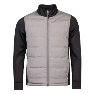 Mens Mid-Weight and Water Resistant Hybrid Harrison Jacket – Grey