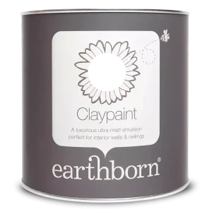Earthborn Claypaint 2.5L, Flower Pot, Breathable, Eco-Friendly & Ultra-Matt Paint