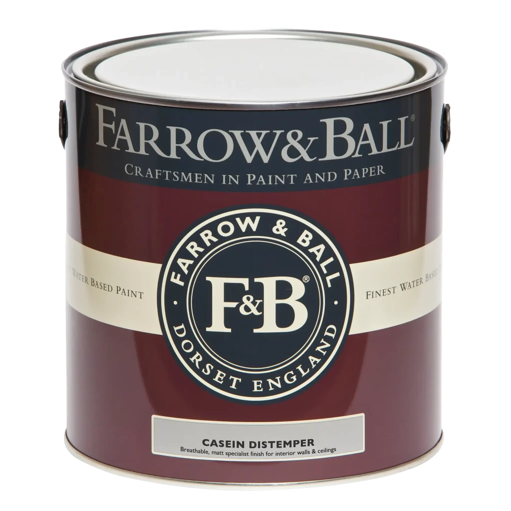 Farrow & Ball Casein Distemper 5L, Selvedge No. 306, Casein Distemper Paint