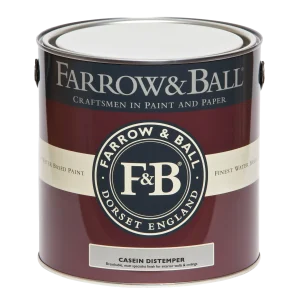 Farrow & Ball Casein Distemper 5L, Selvedge No. 306, Casein Distemper Paint