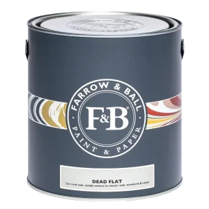 Farrow & Ball Dead Flat 2.5L, Ultra marine Blue No. W29, Ultra Matt Multi-Surface Paint