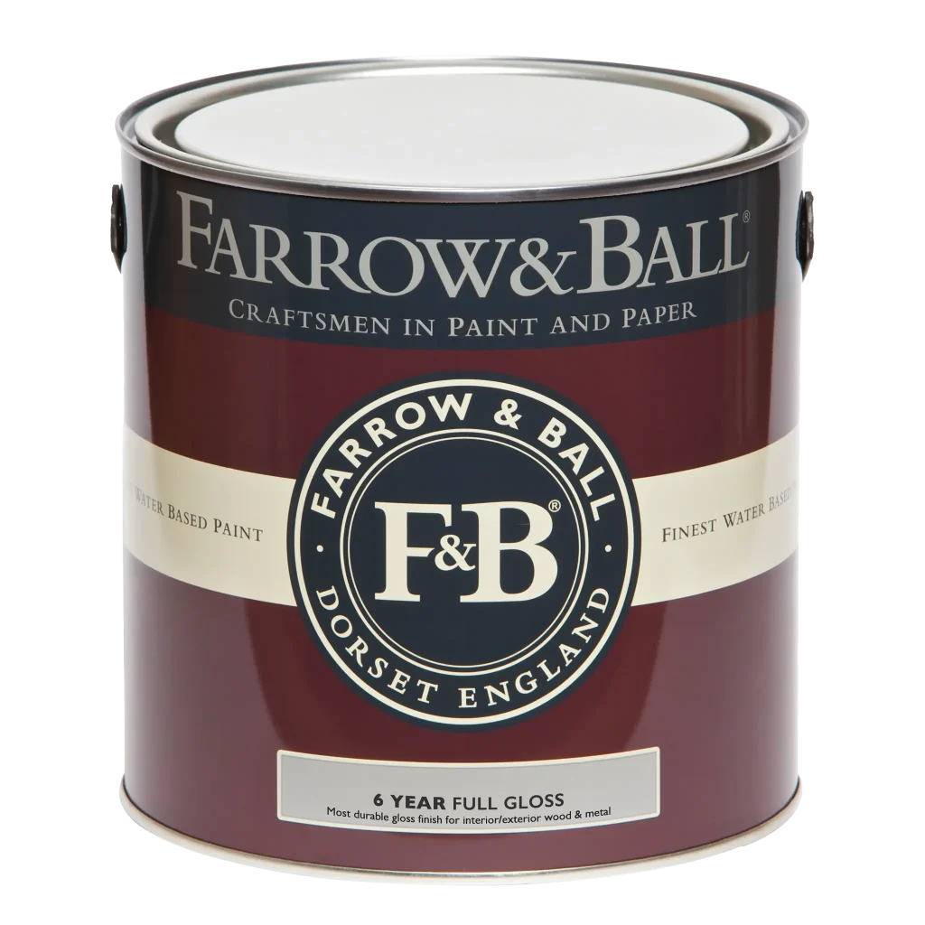 Farrow & Ball Full Gloss 750ml, Eating Room Red No. 43, Wood and Metalwork Paint