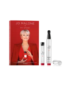 Jo Malone My Story Paperback + Jo by Jo Loves A Fragrance Paintbrush Set (2 x 7ML)