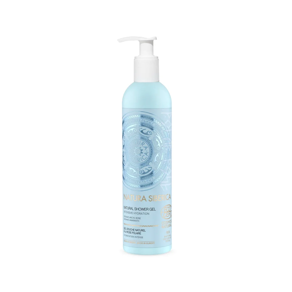 Natura Siberica Polar Rose Natural Shower Gel, Intensive Hydration, 400 ml