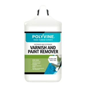 Polyvine Varnish and Paint Remover 4L, Non-Toxic