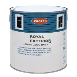 Protek Royal Exterior Stain 5L, Walnut, Exterior Wood Stain