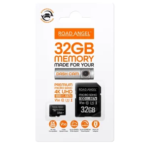 Road Angel Automotive Grade SDXC MicroSD Card & Adapter – RSD 32GB