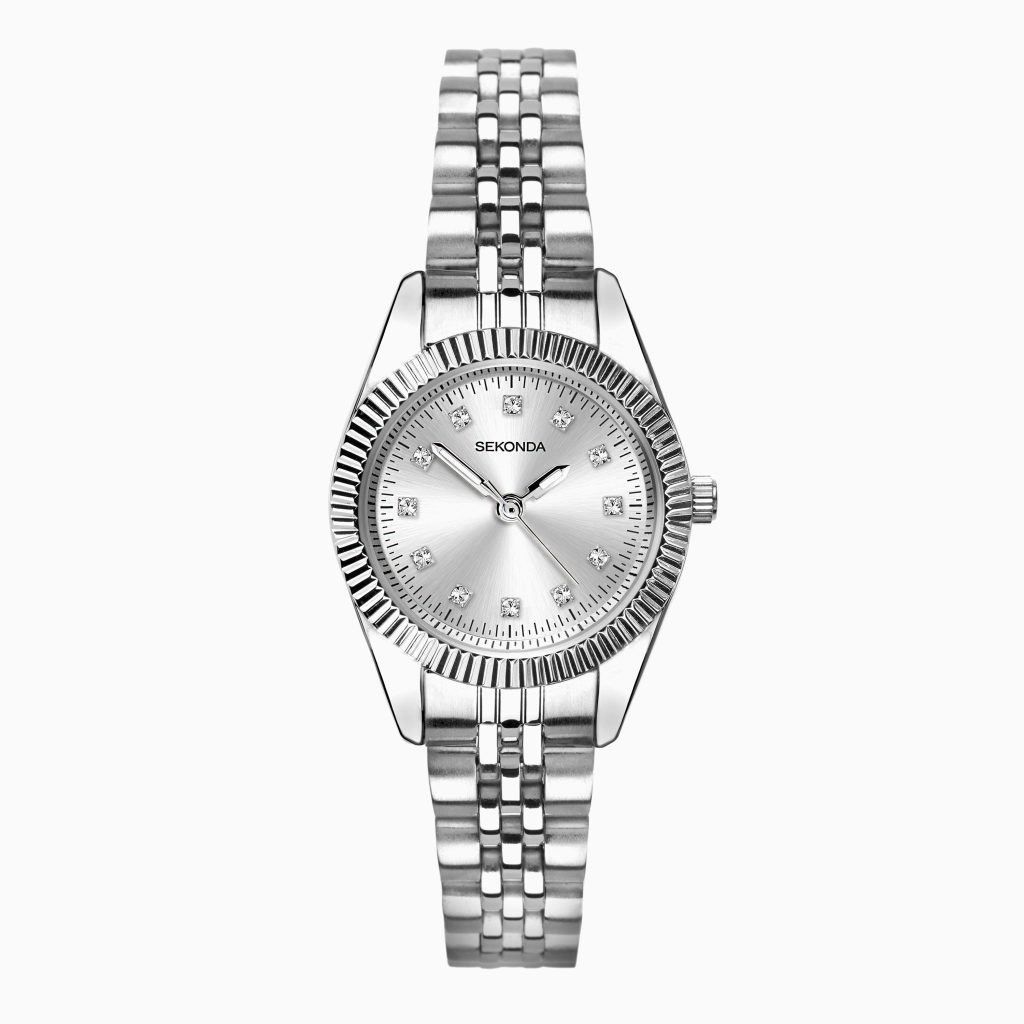 Sekonda Sekonda Francis Ladies Watch | Silver Alloy Case & Stainless Steel Bracelet with Silver Dial | 40689