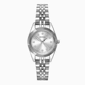 Sekonda Sekonda Francis Ladies Watch | Silver Alloy Case & Stainless Steel Bracelet with Silver Dial | 40689