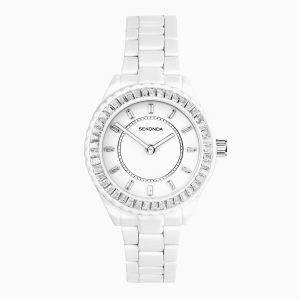 Sekonda Sekonda Margot Ladies Watch | White Alloy Case & White Stainless Steel Bracelet with White Dial | 40687