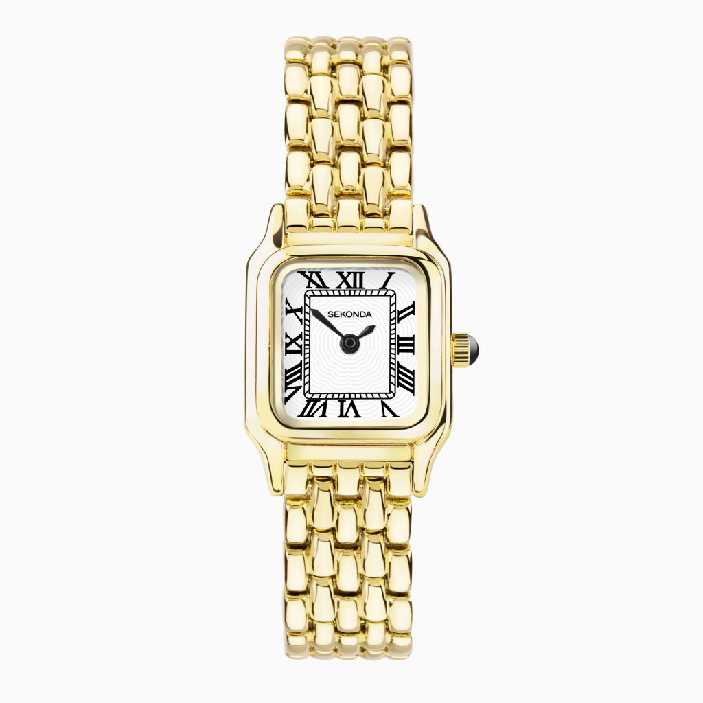 Sekonda Sekonda Monica Ladies Watch | Gold Alloy Case & Bracelet with White Dial | 40144