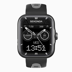 Sekonda Sekonda Motion Pro GPS Smart Watch | Black Alloy Case & Black Silicone Strap | 30240