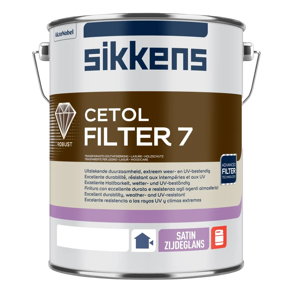 Sikkens Cetol Filter 7 2.5L, B9.24.26T, Sikkens Filter 7 Colour Range