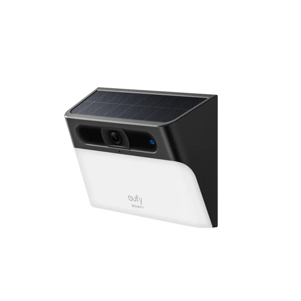 Solar Wall Light Cam S120 Black