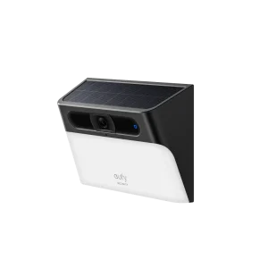 Solar Wall Light Cam S120 Black